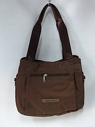 Жіночна сумка з текстилю гуртом 28*25 см. серії "I L F" №18198