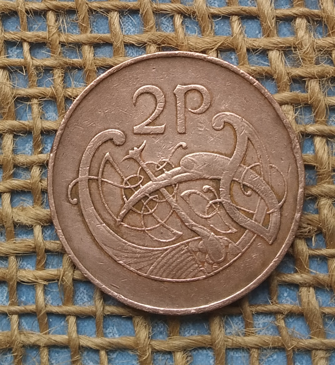 2 пенса 1971 року. Iрландiя, фото 1