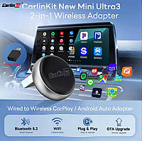 Carlinkit Mini Ultra 3 2AIR — Адаптер бездротового CarPlay/Android