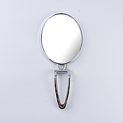 Дзеркало косметичне настільне 6 дюймів для щоденного макіяжу Овальна Сріблястий