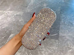 Розкішний футляр для окулярів зі стразами