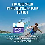 Карта Пам'яті HP microSDXC 64 ГБ UHS-I U3 V30 Class 10 з SD Адаптером | Швидкість до 100 МБ/с, фото 5