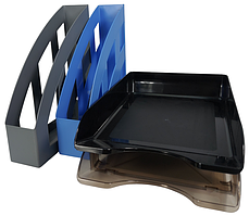 Папки, портфелі, лотки, файли