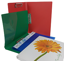 Папки з затискачами