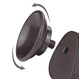 Реалістичний фалоімітатор з яєчками та ефектом живої шкіри на присосці Sliding Skin Dual Layer Dong 9,5'' Black, фото 10