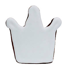 Пряник медово-імбирний з індивідуальним харчовим друком, форма "Корона" 8*9см 40г