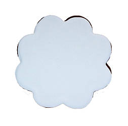 Пряник медово-імбирний з індивідуальним харчовим друком, форма "Квітка" 10.5*10.5см 64г