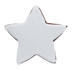 Пряник медово-імбирний з індивідуальним харчовим друком, форма "Зірка" 7*7см 18г