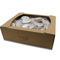 Пряник медово-імбирний міні з харчовим друком "Крафт Печиво", серія "Чіназес", з передбаченням, 17 г/шт,40шт/ящик