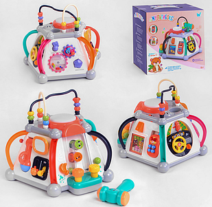 Музичний мультибокс "WToys", ОЗВУЧУВАННЯ УКРАЇНСЬКОЮ МОВОЮ, світло, звук