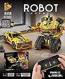 Конструктор 675002 Трансформер Бамблбі 2 в 1 на радіокеруванні 901 деталь Robot Bumblebee, фото 4