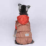 Куртка для собак Fashion з кільцем для повідка, фото 4