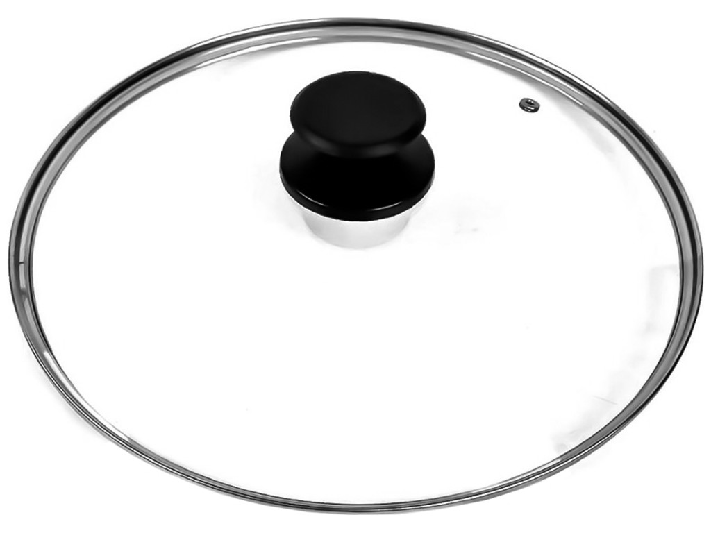 Кришка із жаростійкого скла 18; 22; 24: см, фото 1