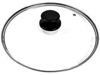 Кришка із жаростійкого скла 18; 22; 24: см