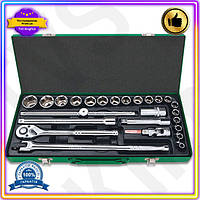 VS Набір інструменту дюймового HOT NEW TOPTUL 1/2 25од металевий кейс для автомобіля ручний інструмент набір для 32T8_V1