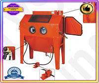 VS Камера для піскоструминної HOT NEW обробки TORIN з порошковим покриттям та вбудованим зливом для професійної 32T8_V1