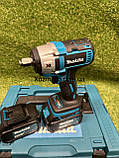 Гайковерт акумуляторний ударний безщітковий Makita DTW800BL (48V, 6AH), 850 HM, фото 2