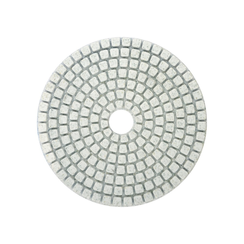 Алмазний Гнучкий Шліфувальний Диск Ø100 мм P50 | Коло на Липучці для КШМ | Для Граніту, Керамограніту, Каменю, фото 1
