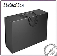 Коробка подарункова Grande, 46 х 34 х 15 см, чорний (1909-08)