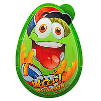 Яйце пластикове з цукерками та сюрпризом для хлопчика Mini WOOOW egg, фото 2