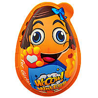Яйце пластикове з цукерками та сюрпризом для дівчинки Mini WOOOW egg, фото 2