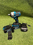 Гайковерт акумуляторний ударний безщітковий Makita DTW800BL (48V, 6AH), 850 HM, фото 2