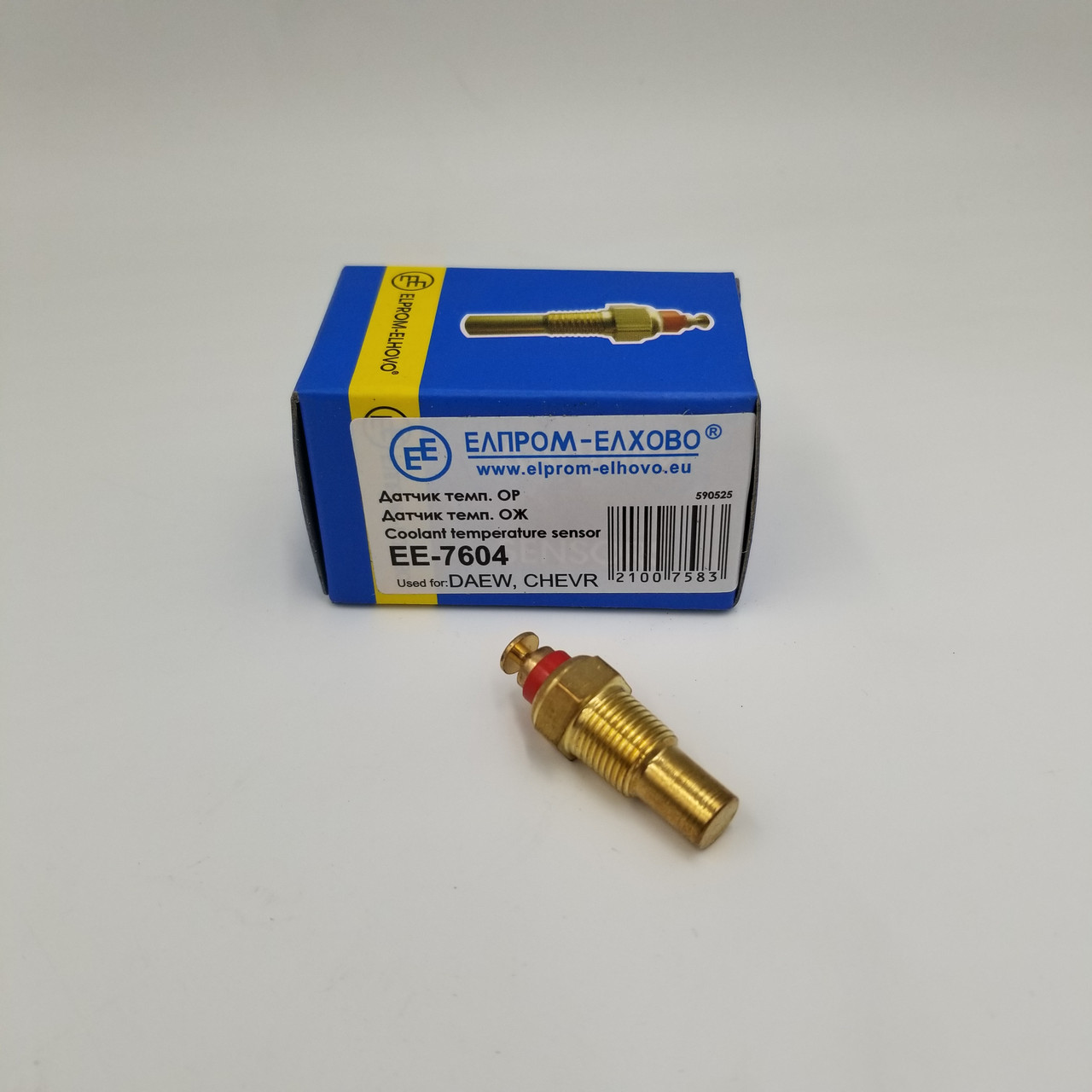 Датчик температури Ланос, Авео, Лачетті (на стрілку, малий) Elprom-Elhovo Болгарія 96177604
