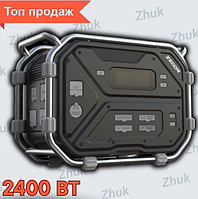 Зарядна станція Zegor YC2400 LiFePO4 2400Вт портативна електростанція з чистою синусоїдою UPS MPPT для дому дачі кемпінгу
