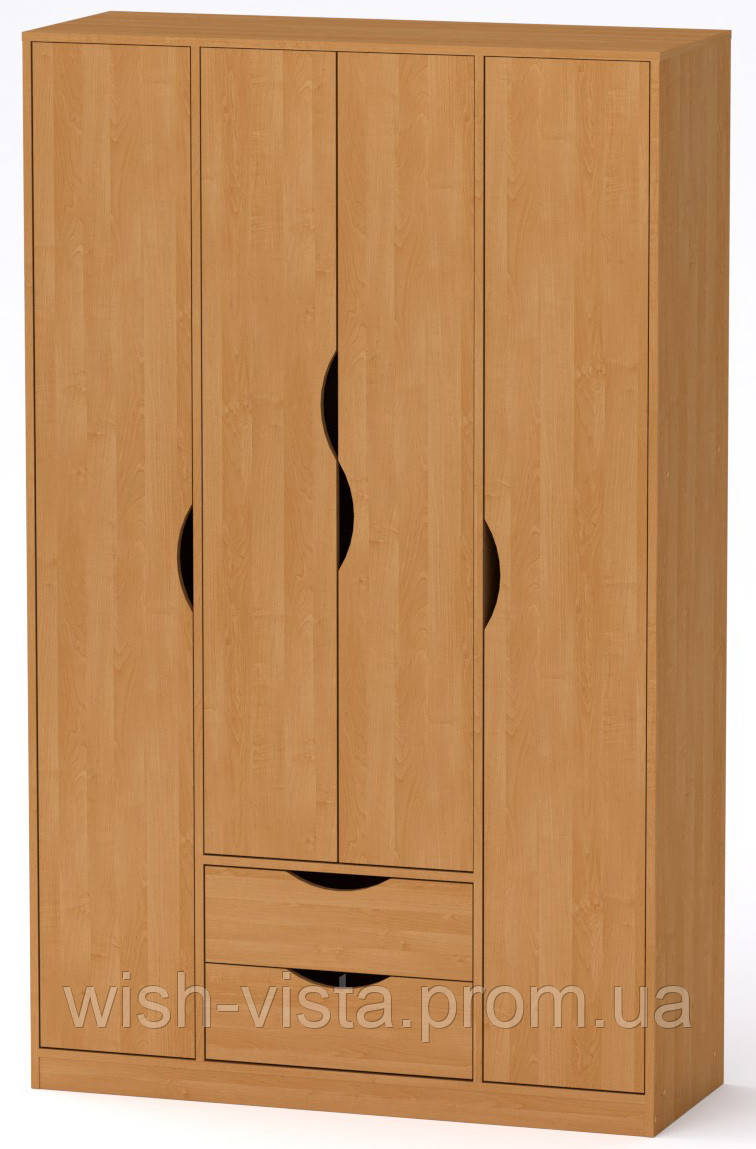 Шафа для речей Любов Компаніт Вільха (120х44,8х195 см), фото 1