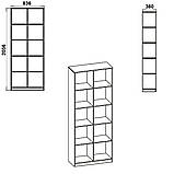 Стелаж Компаніт КШ 2 Горіх Екко (kom-323), фото 2