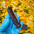 Ніж складаний з дамаської сталі D-226, фото 2