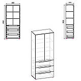 Шафа Компаніт Стиль 22 Вільха, фото 2