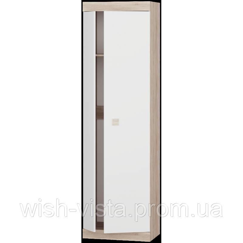 Шафа для речей 600 Соната Еверест Сонома з білим (5675765), фото 1