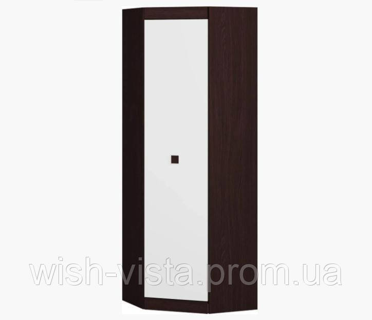 Шафа для речей кутової 700 Соната Еверест Венге з білим (psg_UK-6415014), фото 1