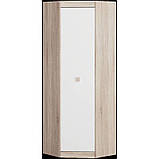 Шафа для речей кутової Еверест 700 Соната Сонома з білим (psg_UK-6415014), фото 4