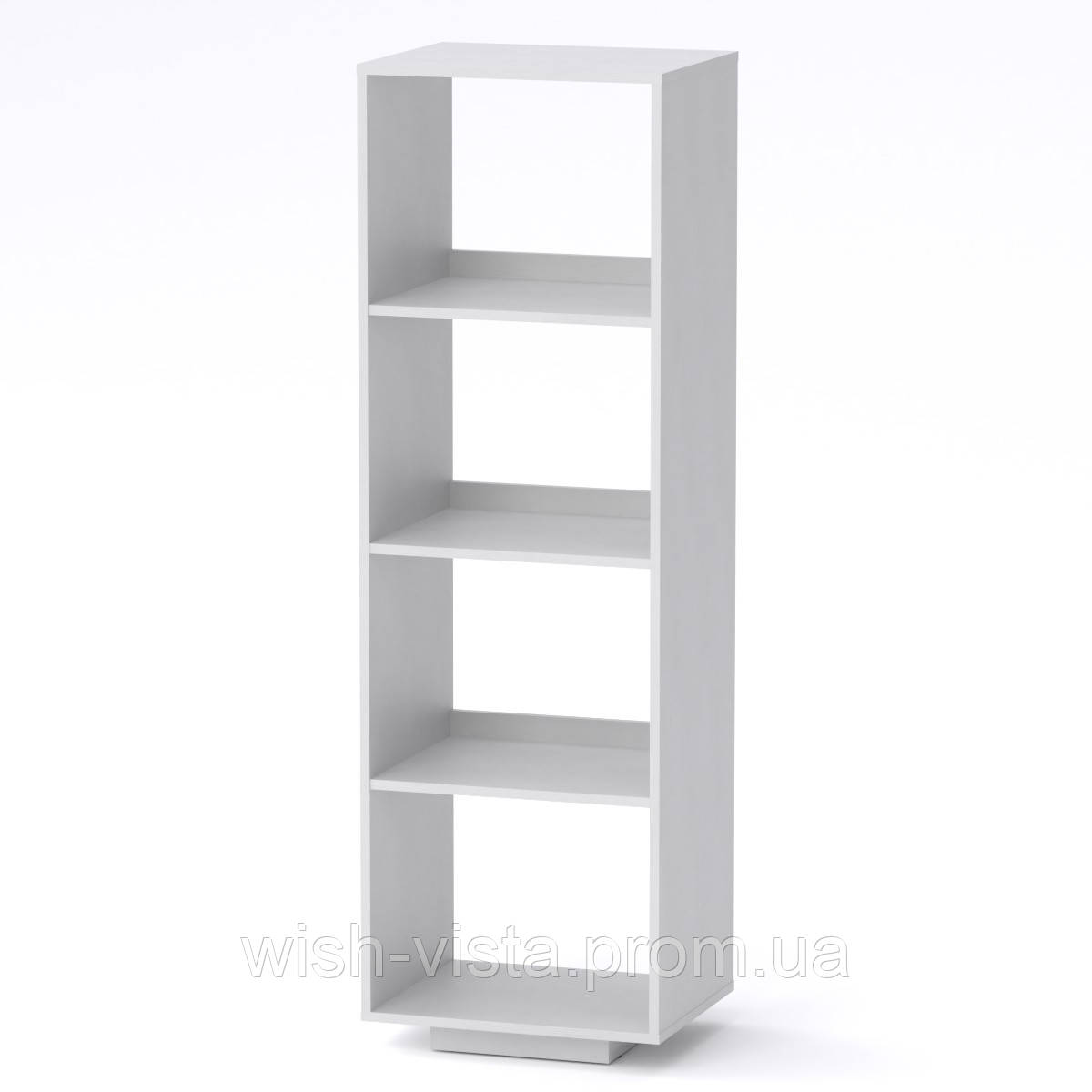 Шафа книжкова Компаніт МГ-5 тумба-3 Компаніт Німфея альба (50х40х158 см), фото 1