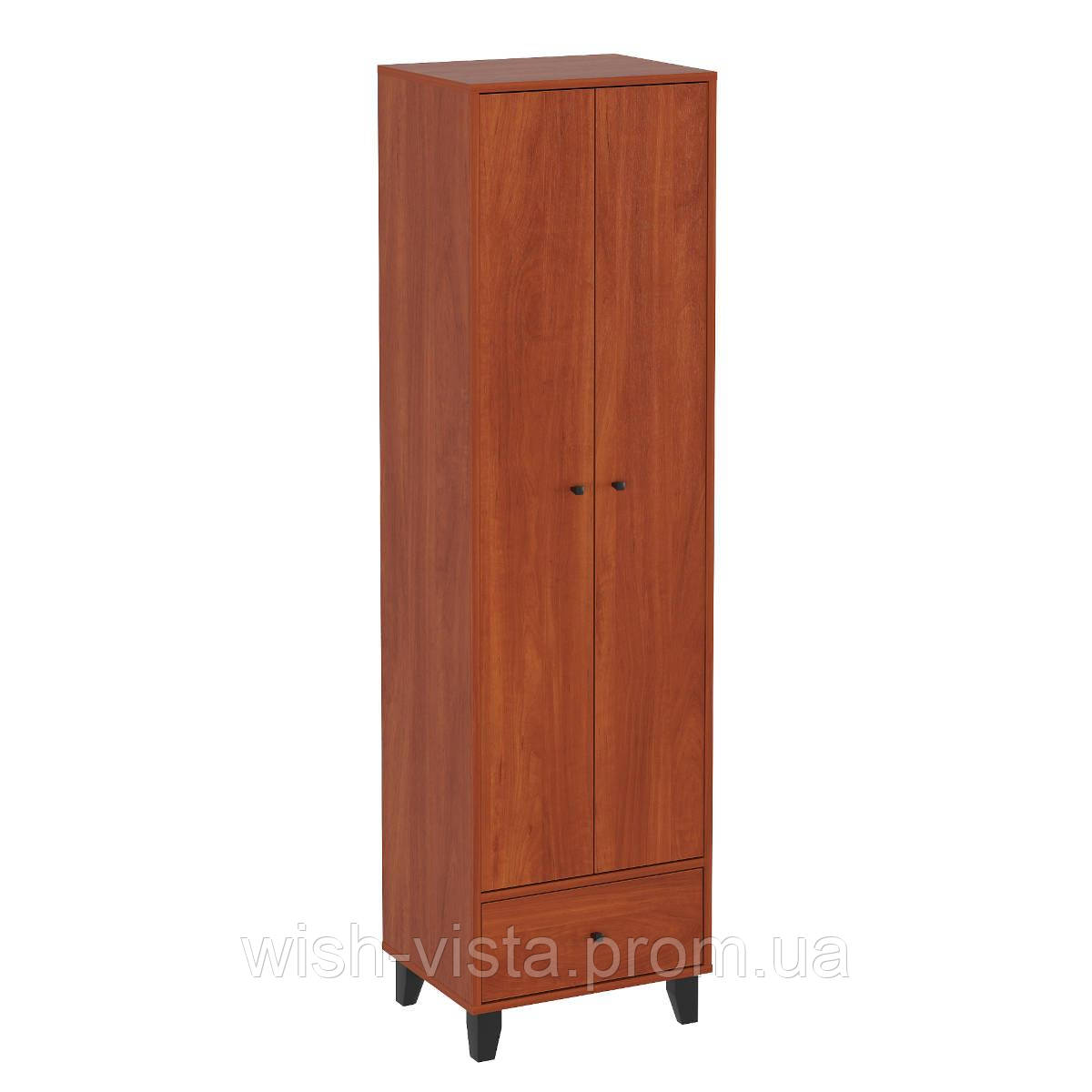 Шафа дводверна Компаніт 17 Яблуня 50х40х180 см, фото 1