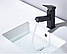 Кран змішувач для умивальника ванної кімнати із висувним душем, фото 5