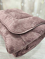 Ковдра бамбукова AKN полуторний розмір 155 на 215 см Туреччина пудрова