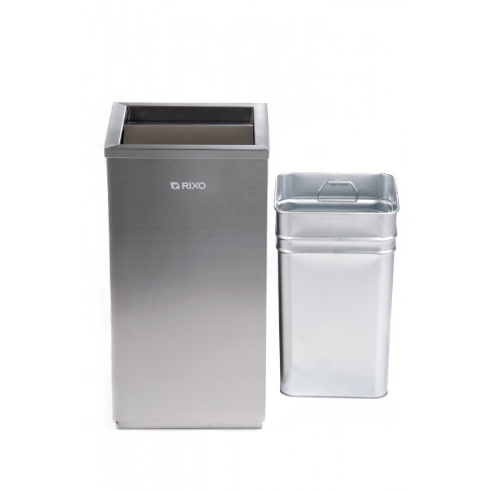 Кошик для сміття з поворотною кришкою Rixo Solido 56 л.