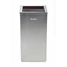 Кошик для сміття з поворотною кришкою Rixo Solido 56 л., фото 4