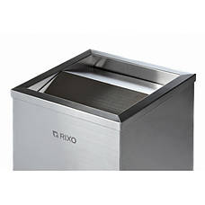 Кошик для сміття з поворотною кришкою Rixo Solido 56 л., фото 3