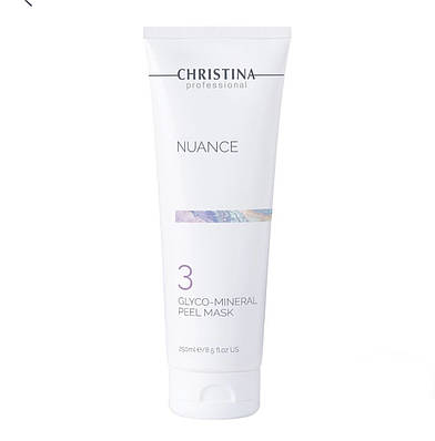 GLYCO-MINERAL PEEL MASK NUANCE CHRISTINA Гліко-мінеральна маска-пілінг (крок 3) 250 мл