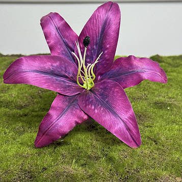 Лілія штучна фуксія 3D | Д- 22 см | 24 шт. у пакованні