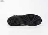 Кросівки Nike Air Force 1 Low Black (чорні), фото 3