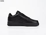 Кросівки Nike Air Force 1 Low Black (чорні), фото 5