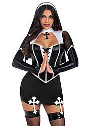 Ролевий костюм-монашки Leg Avenue Holy Hottie Dress