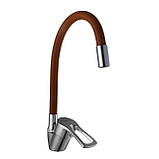 Змішувач для кухні DOMINO SIRIUS DSV-203SLR-Brown, фото 2