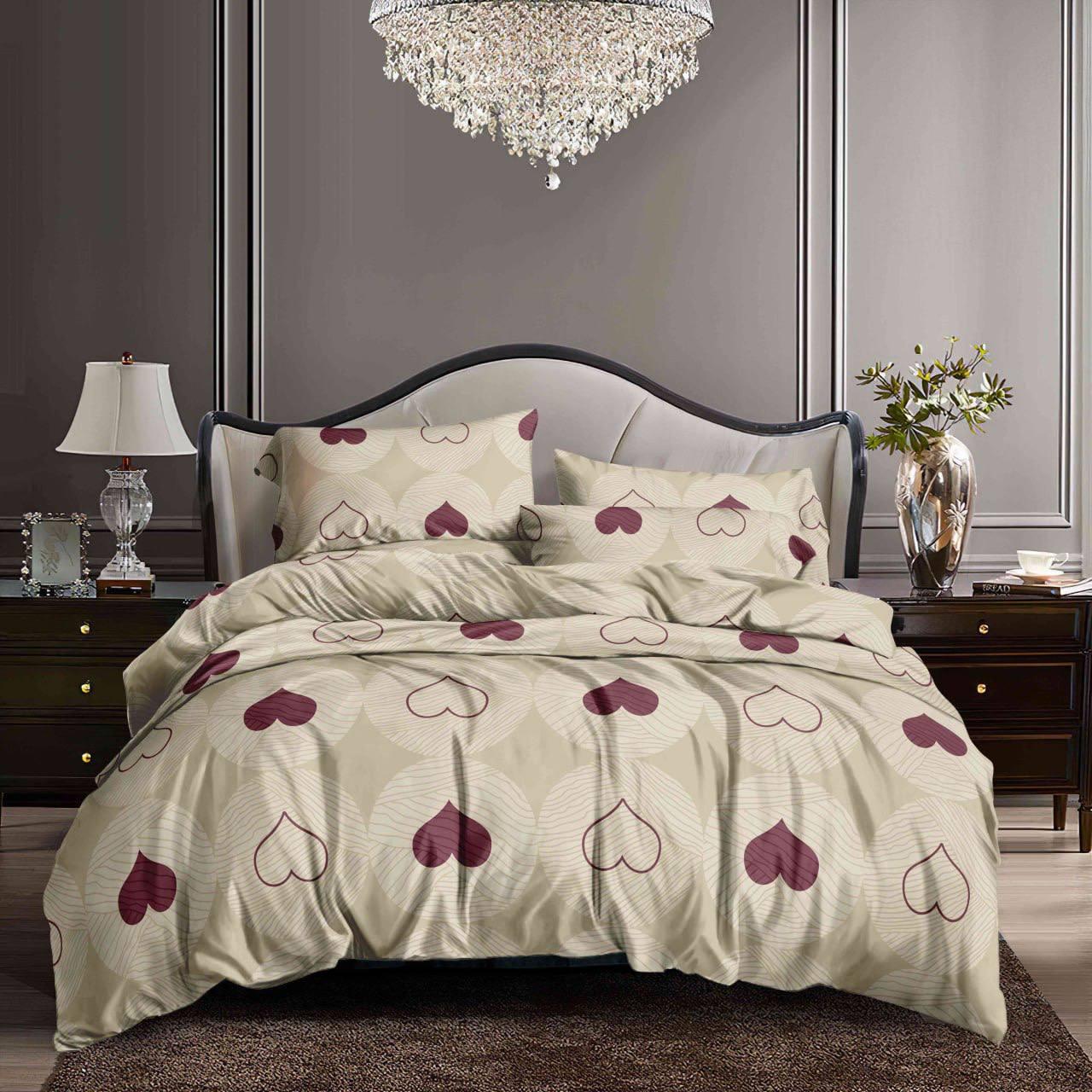 Комплект постільного бязь №пл542 Подвійний 175х220