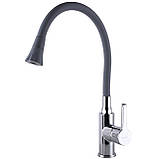 Змішувач для кухні Domino PRESTIGE DPS-203SA-G03, фото 3